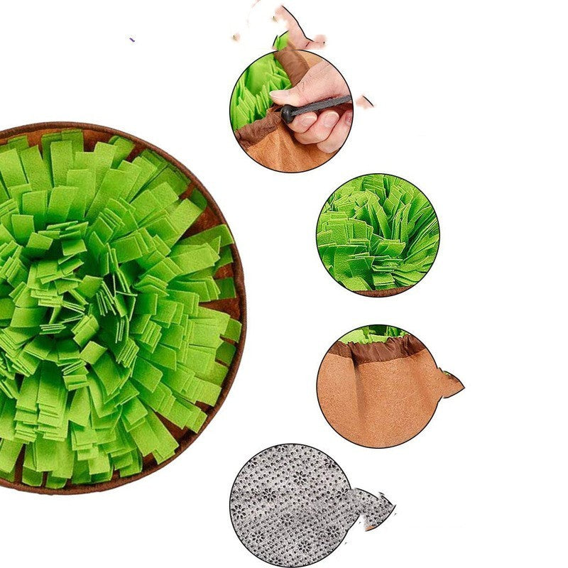 Sniff Training Mat Slow Food Interactive Toy