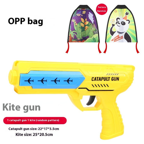 Kite Gun Rubber Band Gliding Children's Aircraft Toy