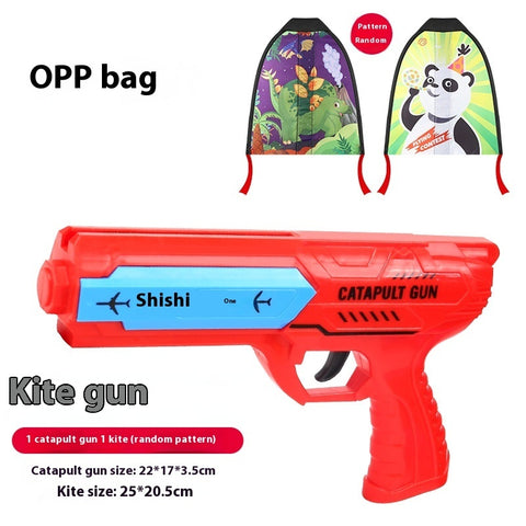 Kite Gun Rubber Band Gliding Children's Aircraft Toy