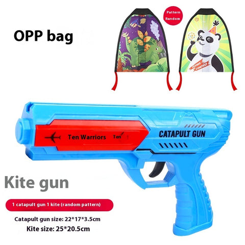 Kite Gun Rubber Band Gliding Children's Aircraft Toy