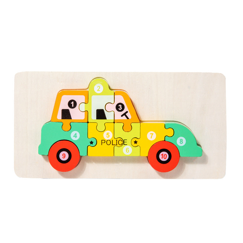 Puzzle Model Baby Cognitive Young Children Education Toy