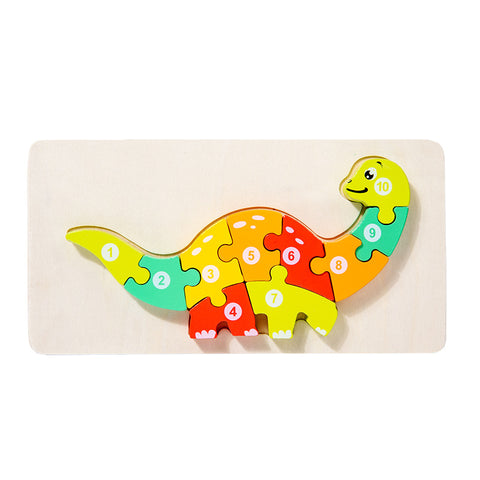 Puzzle Model Baby Cognitive Young Children Education Toy