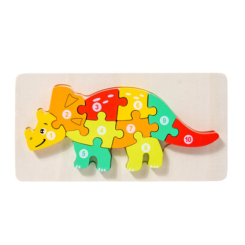Puzzle Model Baby Cognitive Young Children Education Toy