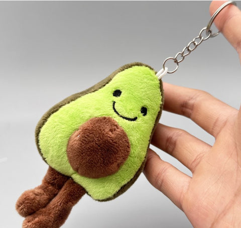 Funny Vegetable Series Onion Ginger And Garlic Pendant Brocoli Keychain