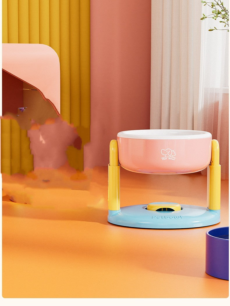 Suction Cup Pet Bowl Adjustable Lifting