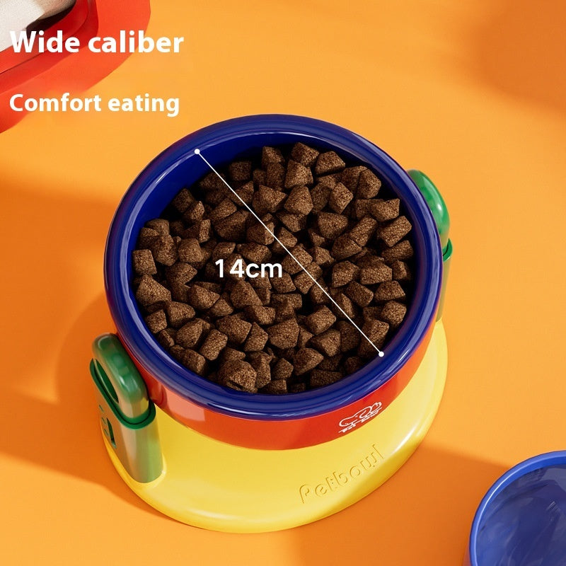 Suction Cup Pet Bowl Adjustable Lifting